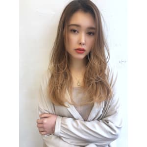 ツヤ髪シースルーレイヤーロング【K_74】