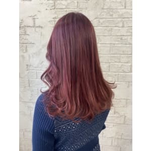 ピンクヘアカシスカラーホットピンクベリーピンク4066