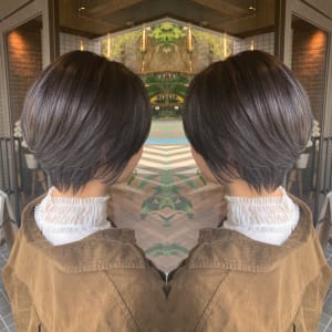 ◇型×大人可愛いハンサムショート 