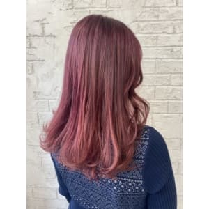 ホットピンクベリーピンクピンクヘアボブロブ20代4059