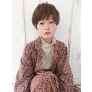 簡単スタイリング！ふんわりショート