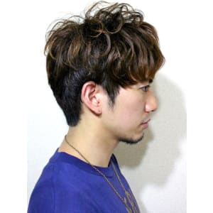 爽やかウエーブショート