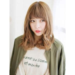 Aラインミックスカールボブ