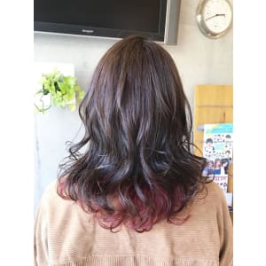 ピンクインナーカラー - EMU international 春日部本店【エムインターナショナル】掲載中