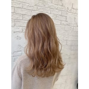 ミルクティーベージュブランジュミディアム20代30代2088