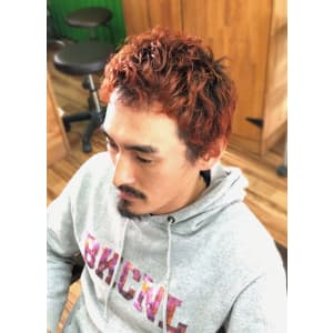 レッドグラデーション×パーマ - hair studio Romeo【ロメオ】掲載中