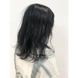 Lia&清水大誠　ゆるふわアッシュグレー