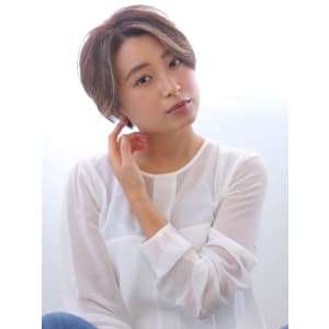 大人気☆毛先パーマ＋ハンサムショート