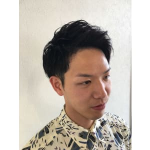 ツーブロックアップバングショート - Voyage hair & face【ヴォヤージュ　ヘアー　アンド　フェイス】掲載中