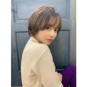 ゆるふわ丸みショート