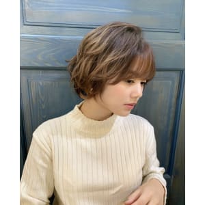 大人ショートボブ