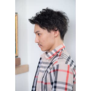 ツーブロックパーマスタイル - 新宿2丁目美容室second【シンジュクニチョウメビヨウシツセカンド】掲載中