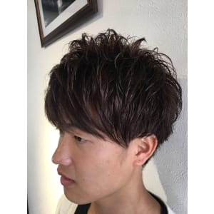 メンズアシメショートマッシュ - Voyage hair & face【ヴォヤージュ　ヘアー　アンド　フェイス】掲載中