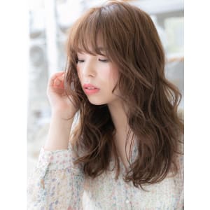 シースルーバングで外国人風小顔グラマラス 簡単スタイリング - mod's hair 上尾【モッズヘア】上尾西口店【モッズヘア アゲオニシグチテン】掲載中