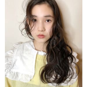 ロングのガーリーウェーブ♪