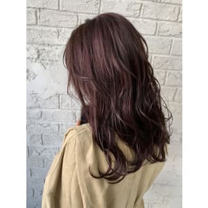 カシスカラーピンクパープルスイートAライン無造作6079