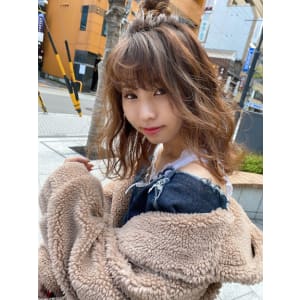 ミディアムウェーブスタイル