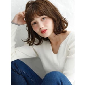 外はねウェーブボブ【PREGO】