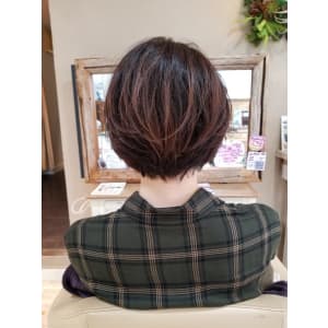 大人可愛い×ひし形ショート