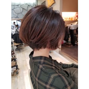 大人可愛い×ひし形ショート