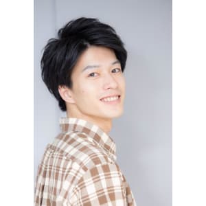 好感度☆ソフトツーブロックかき上げヘア