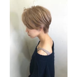 【reir下北沢】*マニッシュショート+ブロンドベージュ*