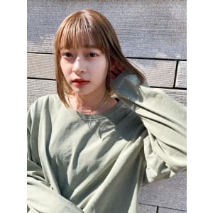【reir下北沢】*フレンチボブ+キャラメルベージュ*