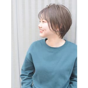 【reir下北沢】*マニッシュショート+ミルキーベージュ*