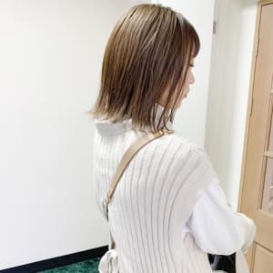切りっぱなしボブ