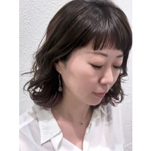 大人女子インナーカラー【Ash元住吉店ヘアスタイル】
