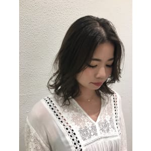 大人カジュアルボブ【Ash元住吉店ヘアスタイル】