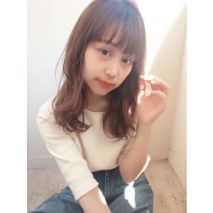 ふんわり春っぽMIXパーマ