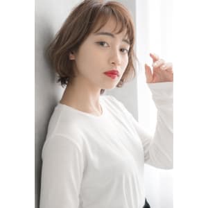 【Luana　難波】大人ニュアンスショートボブ