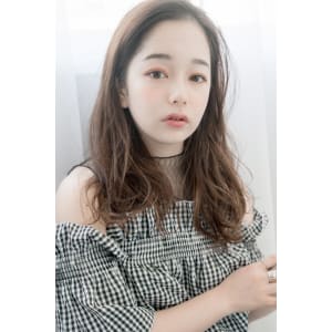 【Luana　難波】オフィスナチュラルロング 