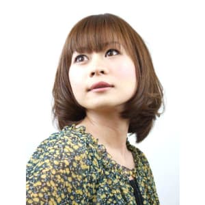 ふんわり可愛いクラシカルボブ
