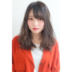 女子アナ風清楚セミディ【シナモンブランジュ】U-315