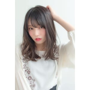 女子アナ風清楚セミディ【シナモンブランジュ】U-314