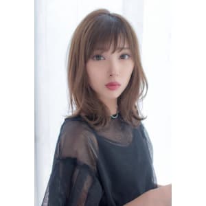 女子アナ風清楚セミディ【シナモンブランジュ】U-311