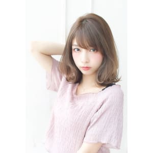 簡単スタイリングミディ【ラベンダーグレー】U-307