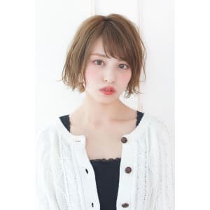 簡単スタイリングボブ【ラベンダーグレー】U-305