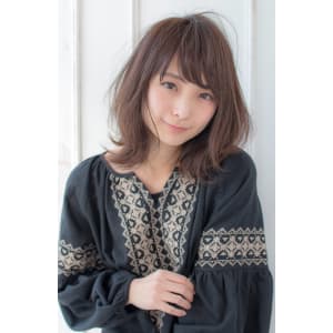 透明感大人ミディ【ベリーグレージュ】U-186