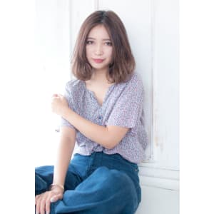抜け感大人ミディ　【ラベンダーベージュ】U-80