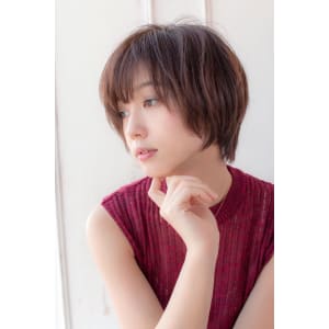 小顔ショート【ラベンダーアッシュ】U-194