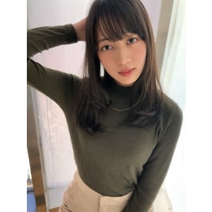 女子アナ風ワンカールセミディ【ヴィンテージグレー】U-222