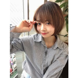 小顔抜け感ショート【ラベンダーアッシュ】U-258