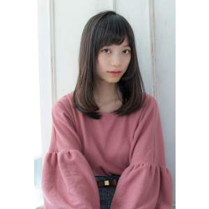 美シルエットの艶髪ワンカール【アッシュグレージュ】U-126
