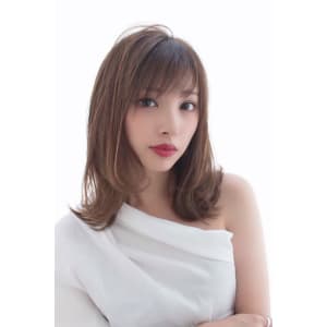 大人のくびれセミディ【シトラスアッシュ】U-300