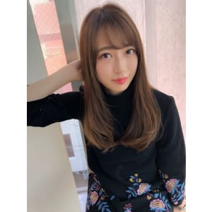 女子アナ風大人セミディ【ラテグレージュ】U-211