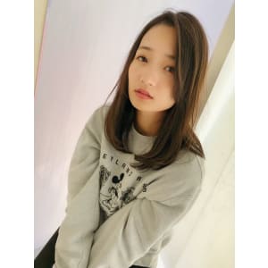 女子アナ風清楚セミディ【シナモンブランジュ】U-268