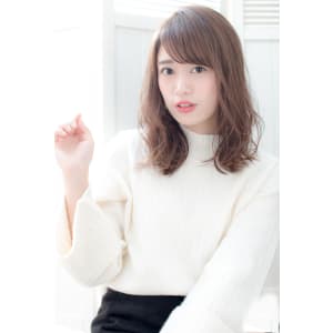 抜け感ゆるふわセミロング【アッシュグレージュ】U-141 - Maria by AFLOAT【マリアバイアフロート】掲載中